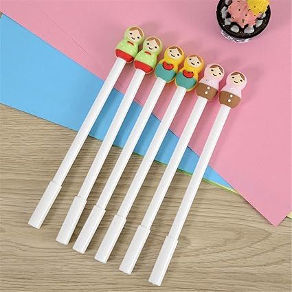 

Pulpen Pena Karakter Bentuk Kepala Matryoskha Lucu Bolpen Karakter Unik Pulpen Karakter Gel Imut Pulpen Gel Pena