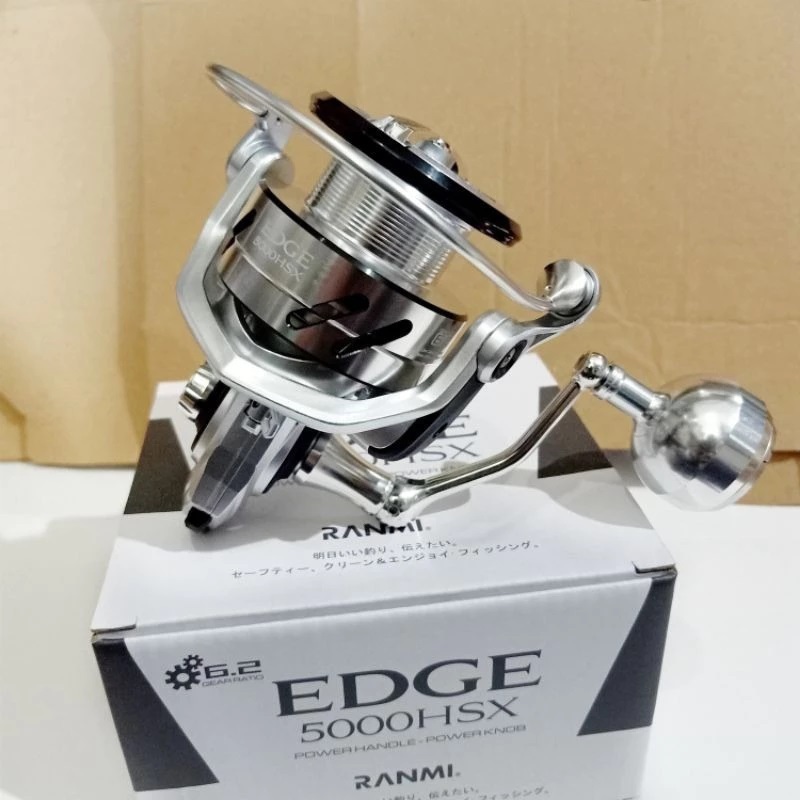 Reel Ryobi Ranmi Edge HSX Carbon Rotor Ringan Kuat putaran reel halus