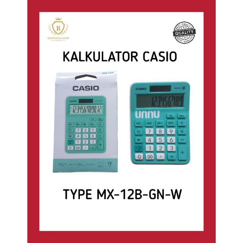 

Kalkulator Casio MX-12B-GN-W