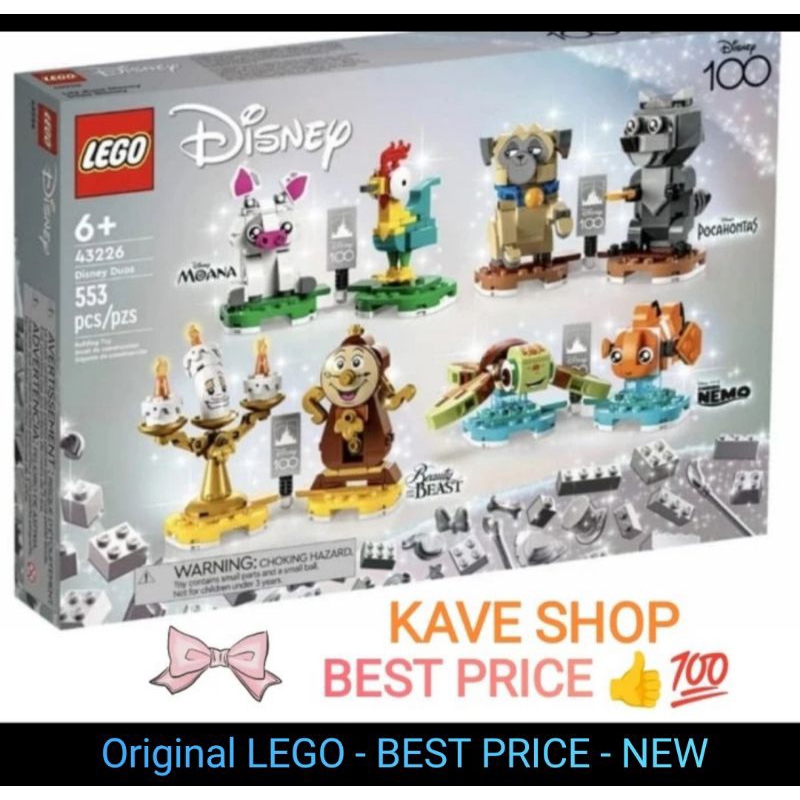 LEGO 43226 Disney : Disney Duos