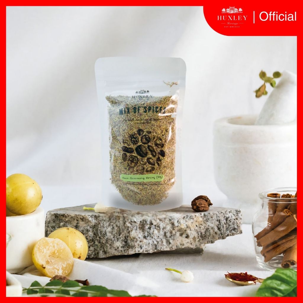 

Daun Rosemary Kering / Dried Rosemary Leaves (30gram) - Bumbu Masak Rempah by Huxley Heritage