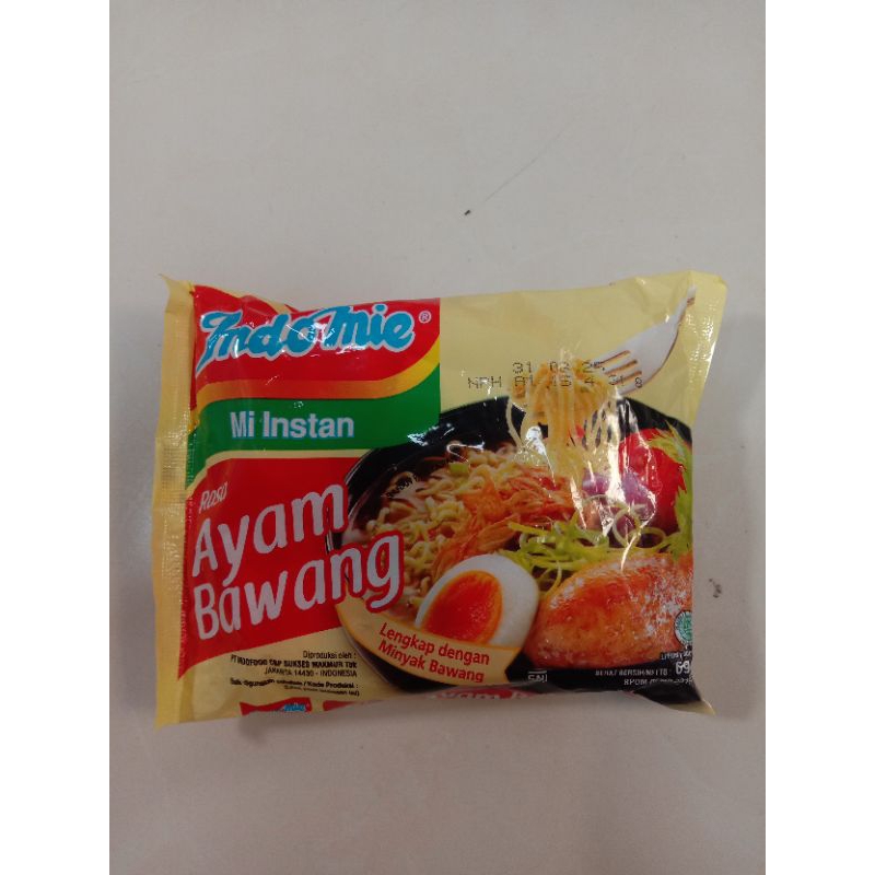 

INDOMIE KUAH RASA AYAM BAWANG SPESIAL