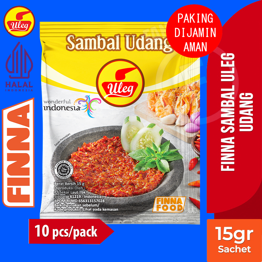 

Finna Sambal Uleg Udang FANTASIA (Pack) PAKING DIJAMIN AMAN