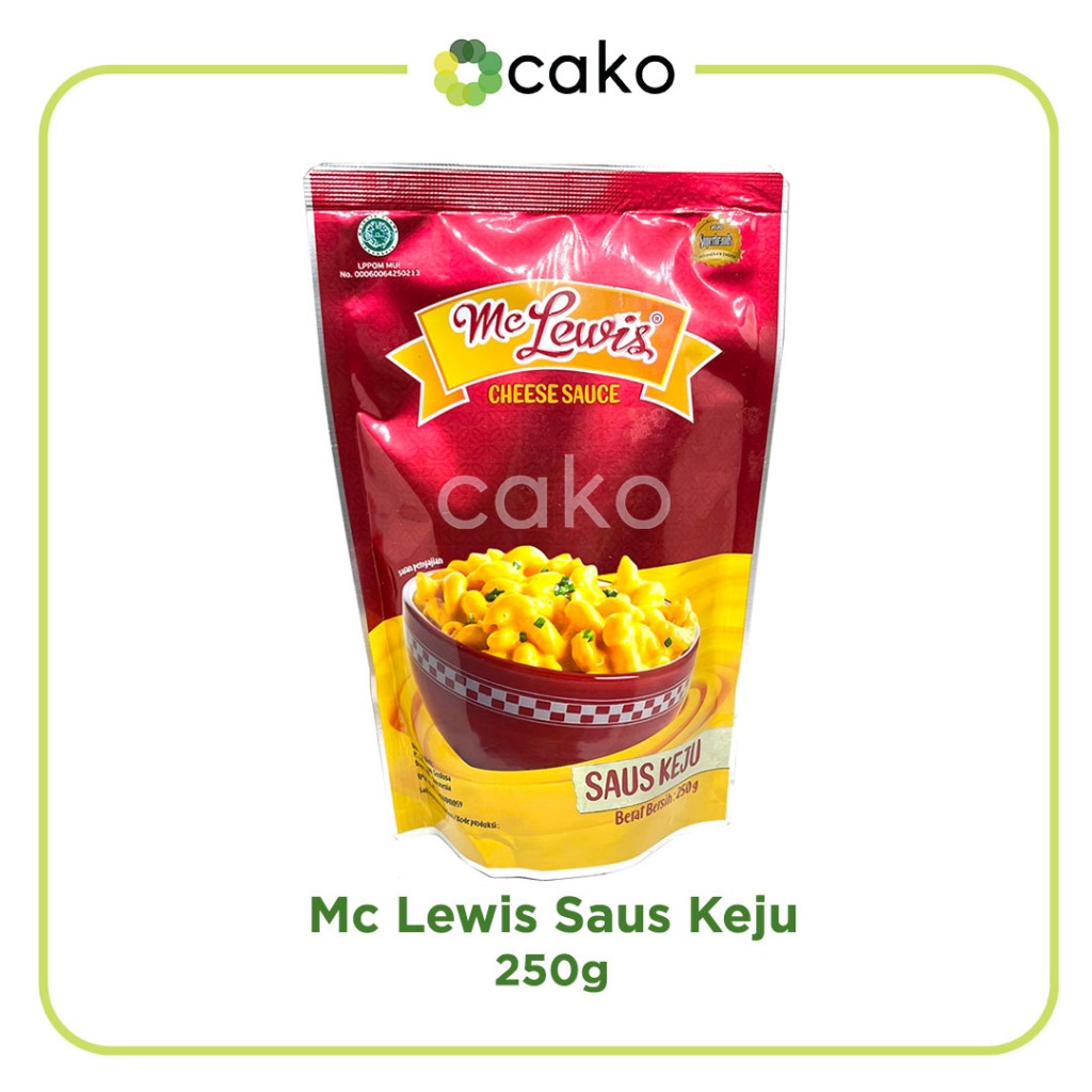 

MC Lewis saus keju 250g / Cheese Sauce