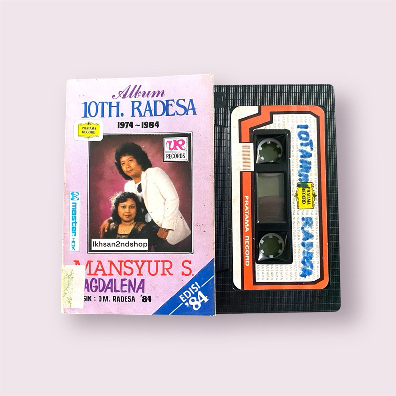 Kaset Pita Mansyur S - 10th O.M Radesa