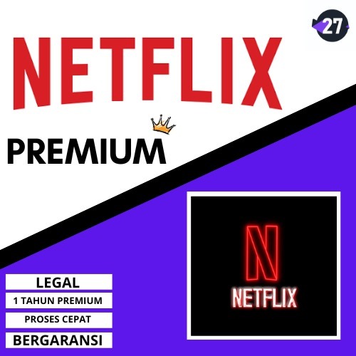 NETFLIX FULL GARANSI 1 TAHUN SHARING/PRIVATE