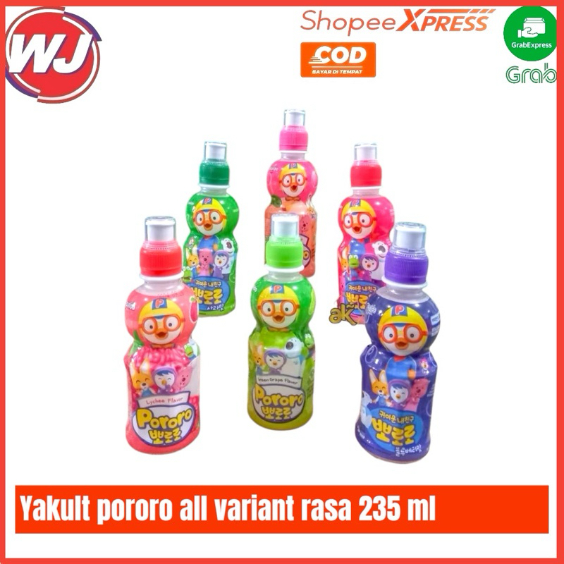 

YAKULT PORORO ALL VARIANT 235 ML