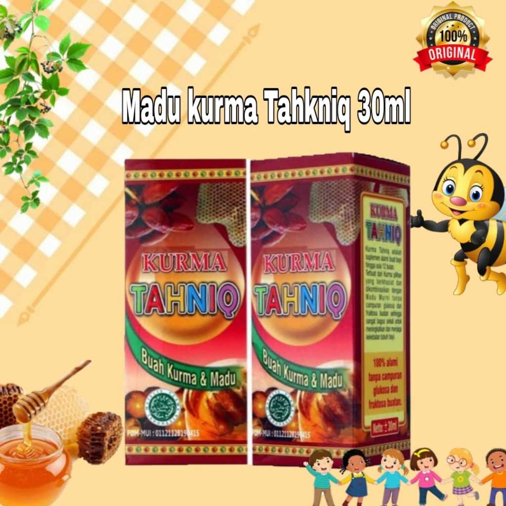 

Madu Kurma Tahnik vitamin untuk buah hati 30ml