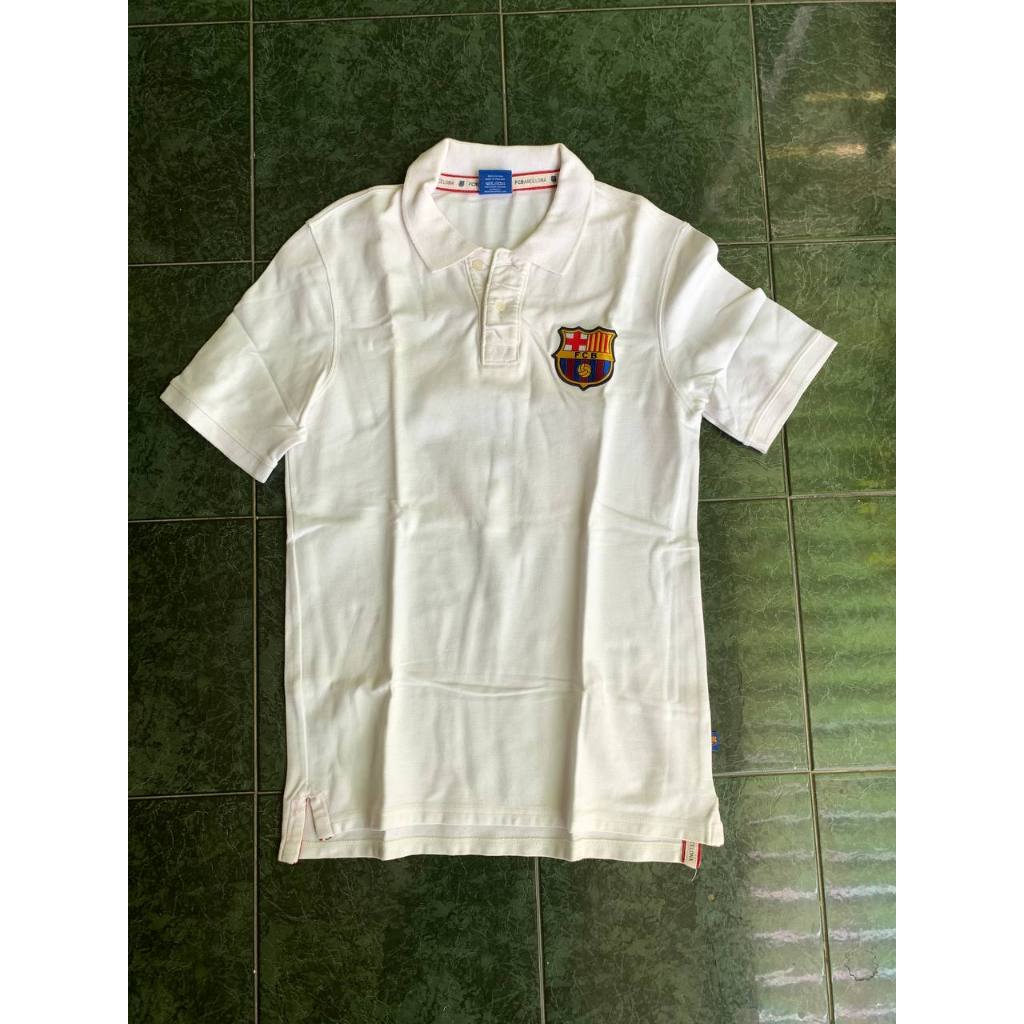 Kaos Polo FC Barcelona Merchandise Official size M-L