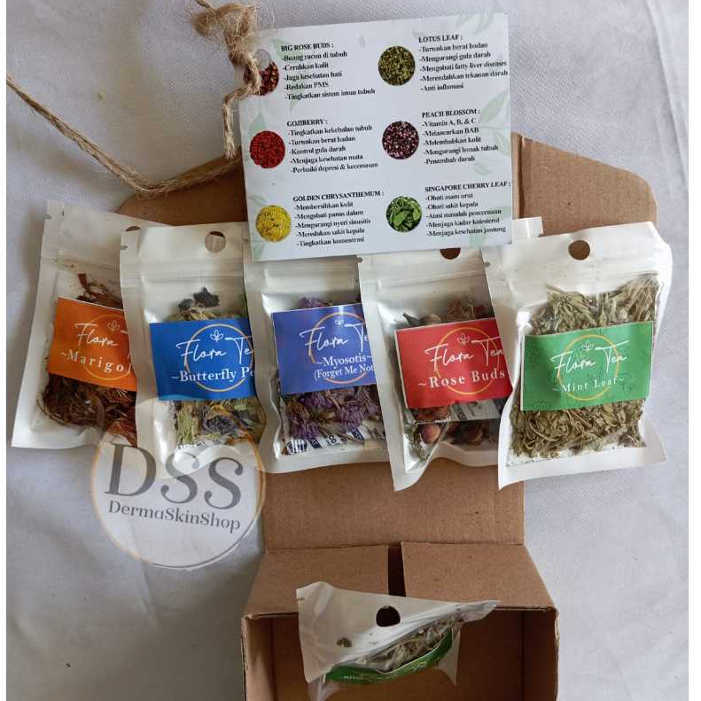 

Flora Tea / Teh kesehatan/1 boks X 6pcs berfariasi tea