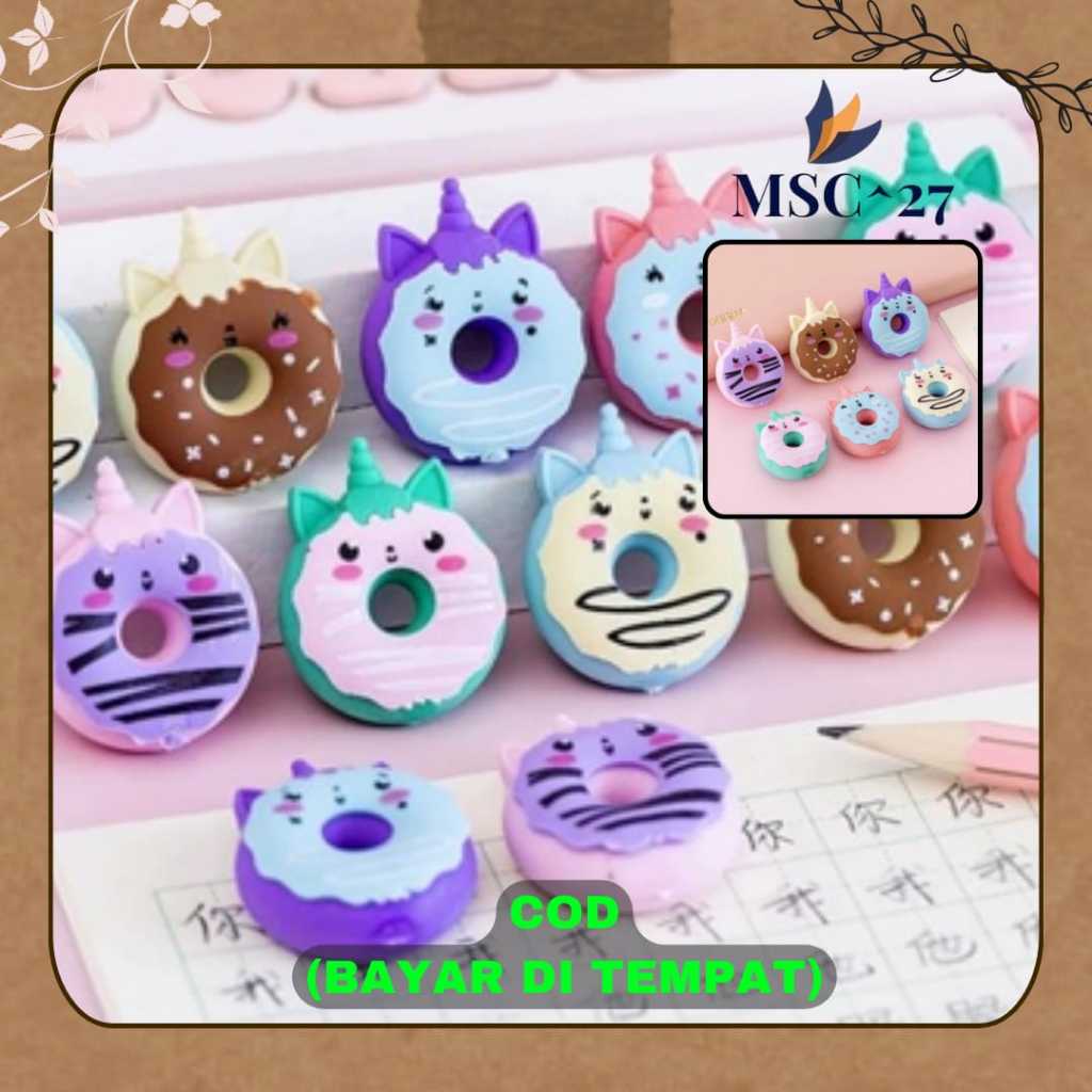 

Penghapus Karakter Donat Lucu Penghapus Pensil Karakter Lucu