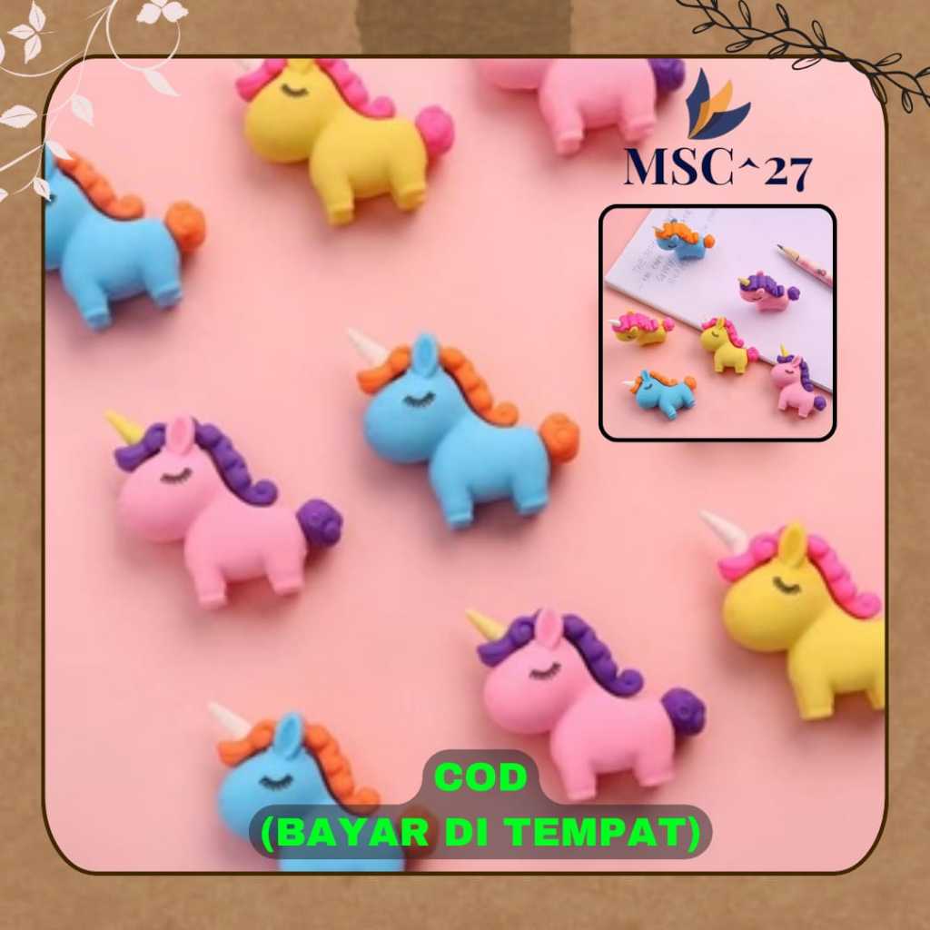 

PENGHAPUS PENSIL MODEL UNICORN LUCU PENGHAPUS PENSIL KARAKTER LUCU