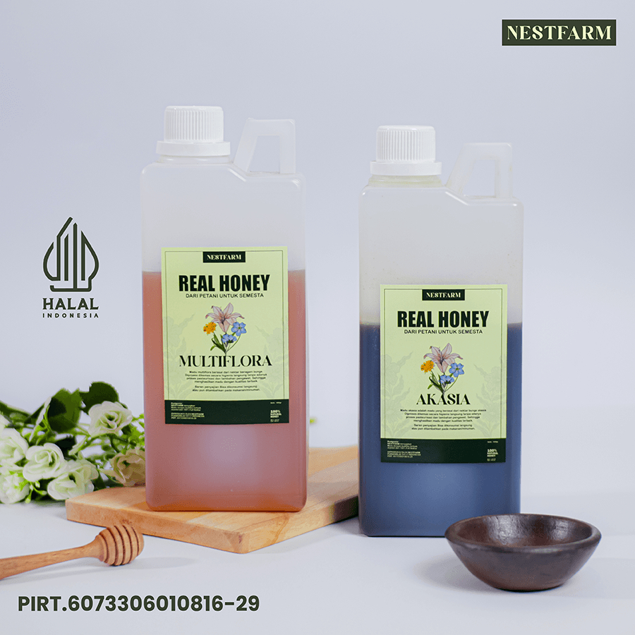 

PROMO BELI 1 DAPAT 2 - Madu Asli Madu Multiflora 1kg + 1kg Madu Akasia