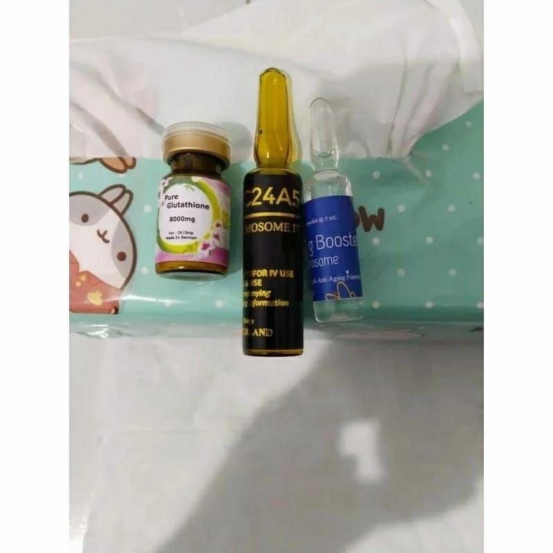 Chromosome slc platinum + Whitening booster + Pure glutathione