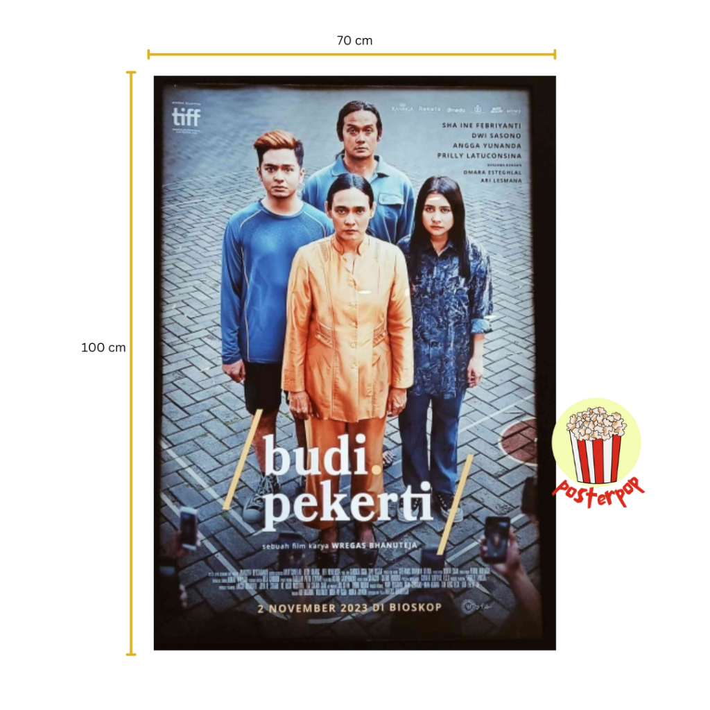 Poster Film Budi Pekerti - one sheet original bioskop