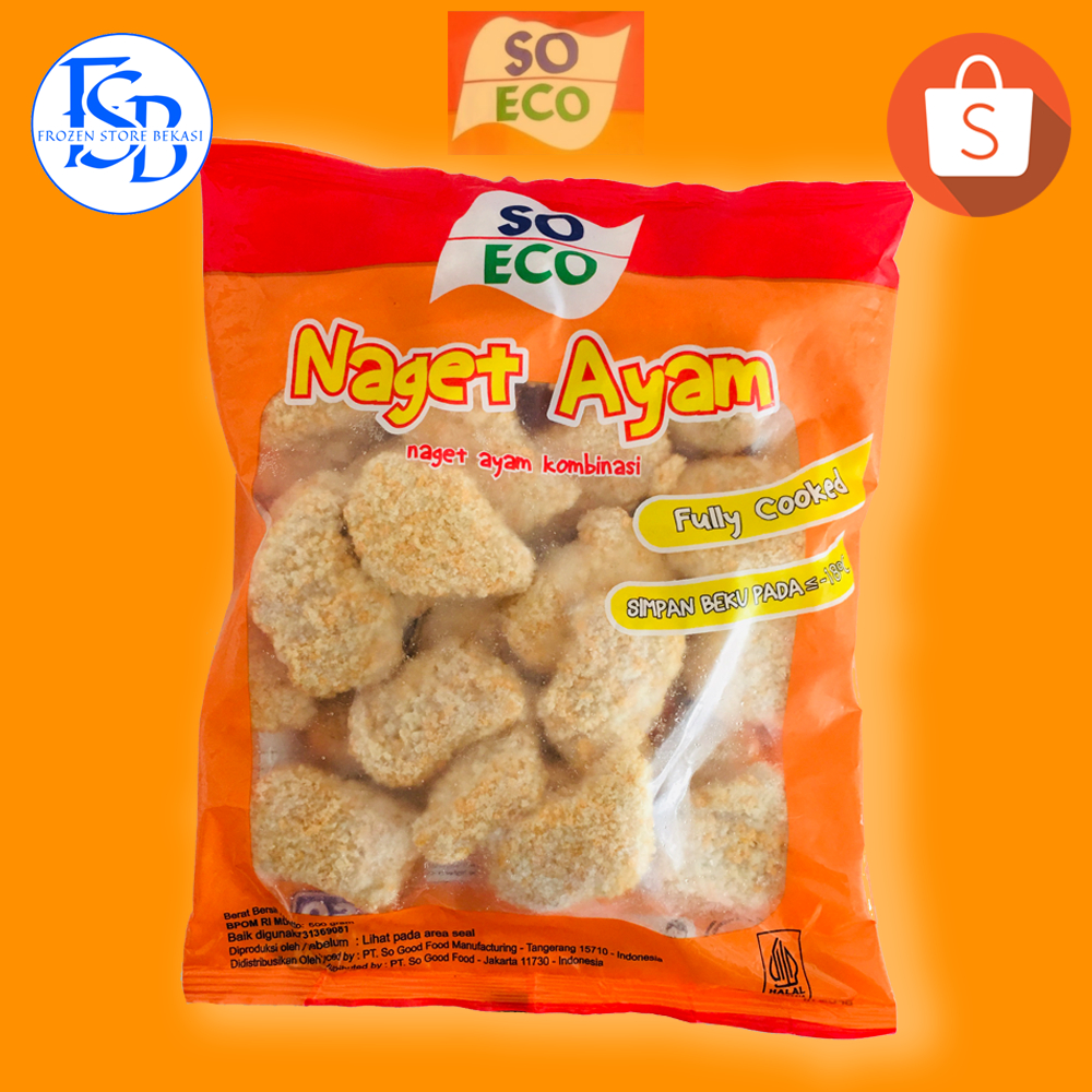 

SO ECO NAGET AYAM 1KG & 500GR