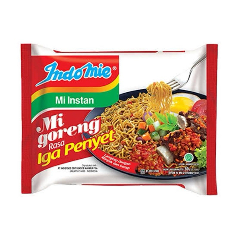 

Indomie Goreng Iga Penyet