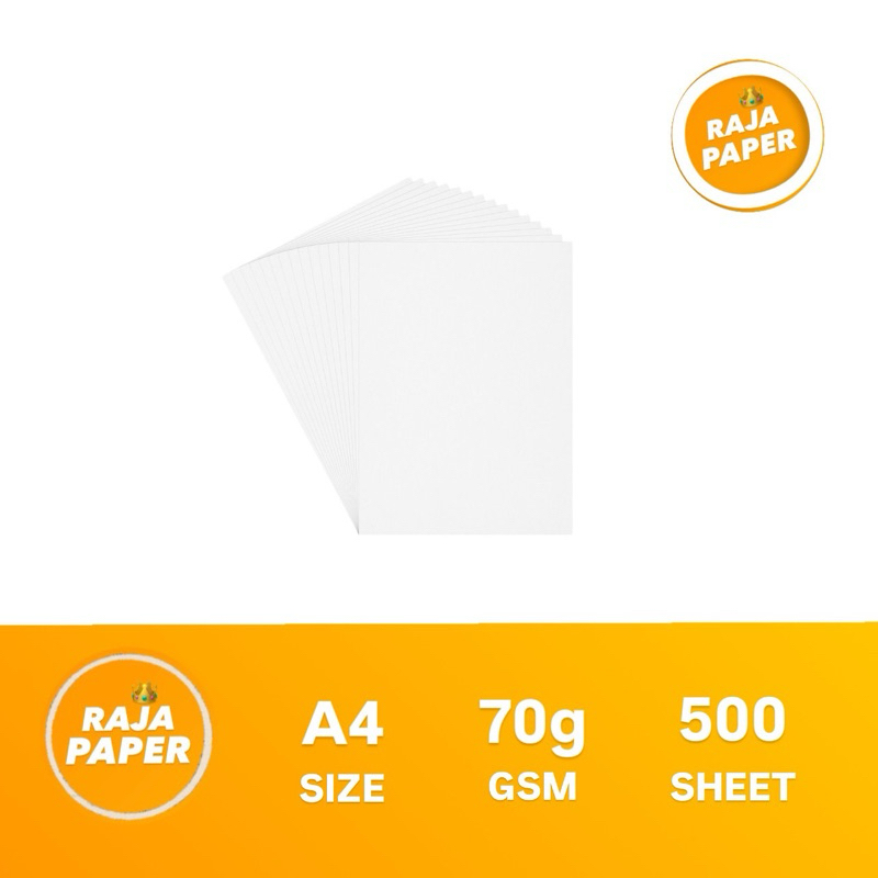 

Kertas HVS 70 Gsm A4 500 Lembar . ( 210 Mm x 297 Mm ) ( 21 Cm x 29.7 Cm ) , 70 Gr / 70 Gram , 1 Rim / 500 Lbr / 500 Pcs , Kertas Print , Kertas Fotocopy , Fotocopy Paper , Kertas Photocopy .