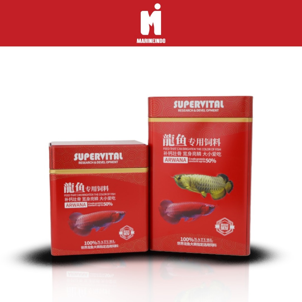 Pelet Pakan Ikan Arwana Supervital