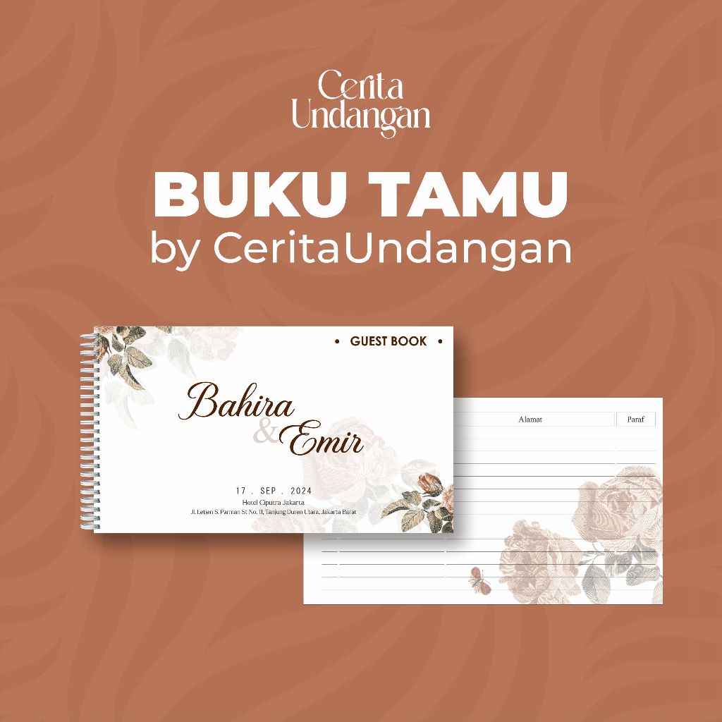 

Buku Tamu (Guest Book) by Cerita Undangan