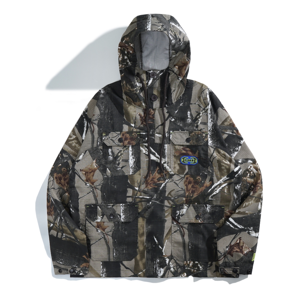 UH Anorak Jacket Forest Camo - BLENDER