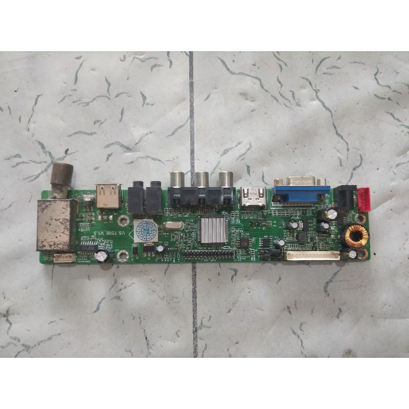 mainboard mesin tv led ichiko 17 in
