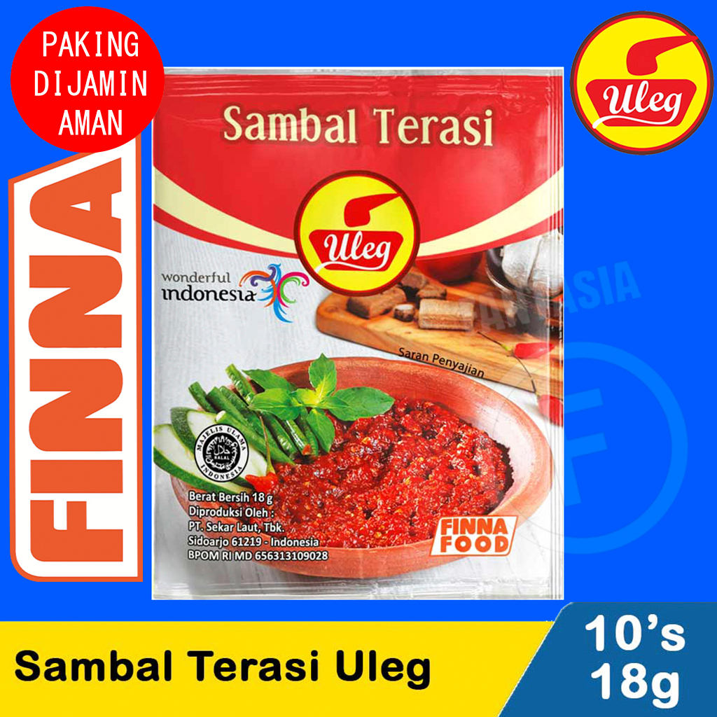 

Finna Sambal Uleg Terasi PACK FANTASIA DENGAN PAKING AMAN