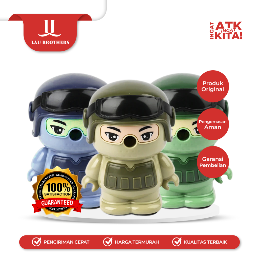 

XIAOLINGJING RAUTAN MEJA SOLDIER 18141L (1PC)