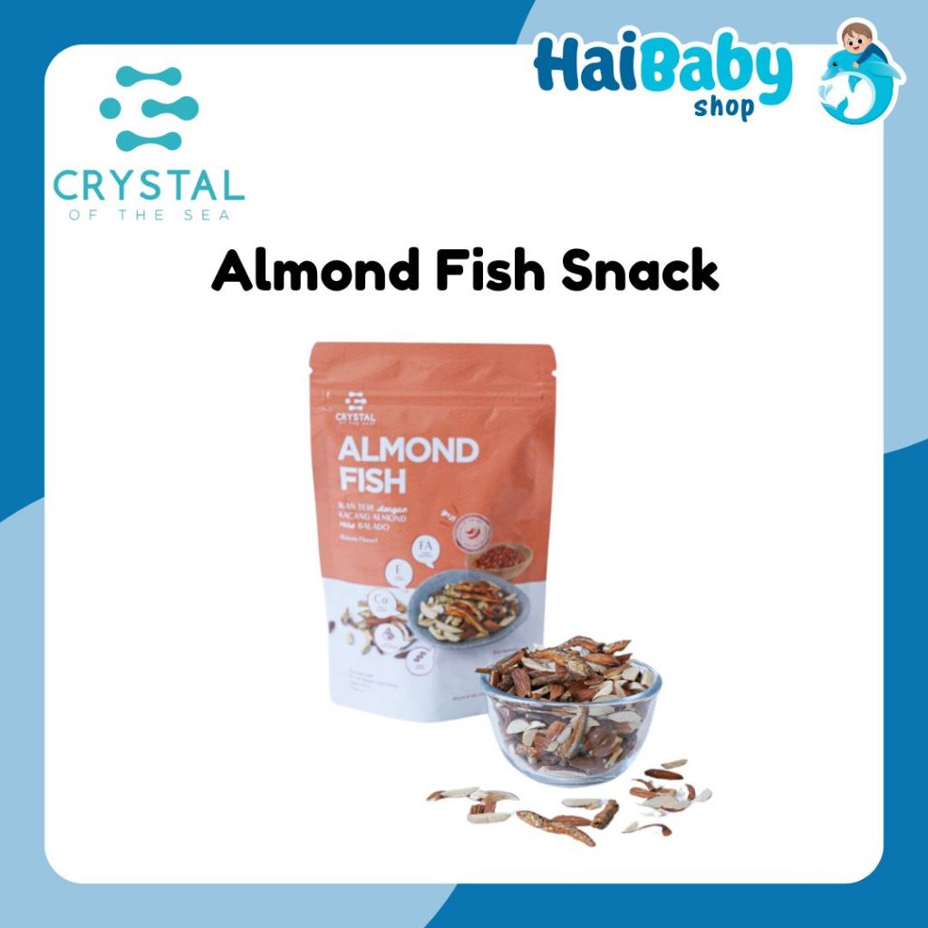 

Crystal of the Sea | Almond Fish Snack (Balado) 80gr