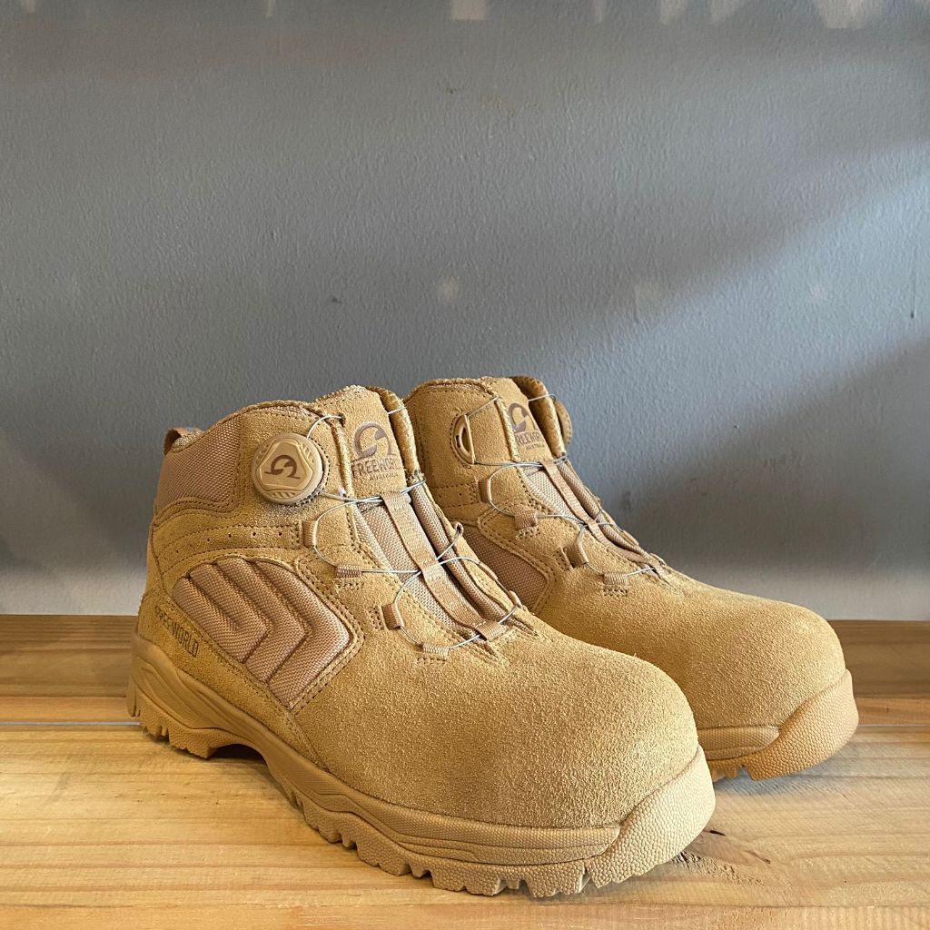 Safety Shoes FREEWORLD BRAND K2 Fastrack BOA ORIGINAL BY MADE IN INDONESIA EKSPOR KOREA