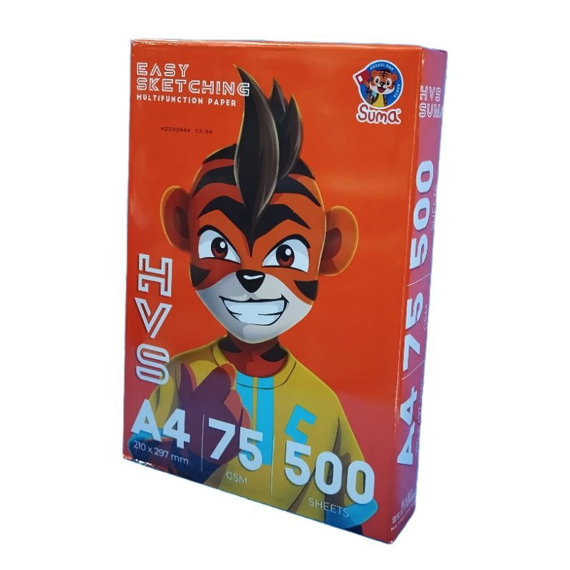 

Kertas HVS SUMA A4 75gsm 500 sheets 210x297mm