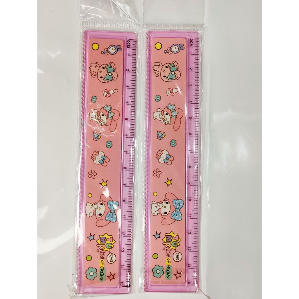 

PENGGARIS / Penggaris 15 cm Melody / Penggaris Tepi Bergerigi RL004IM