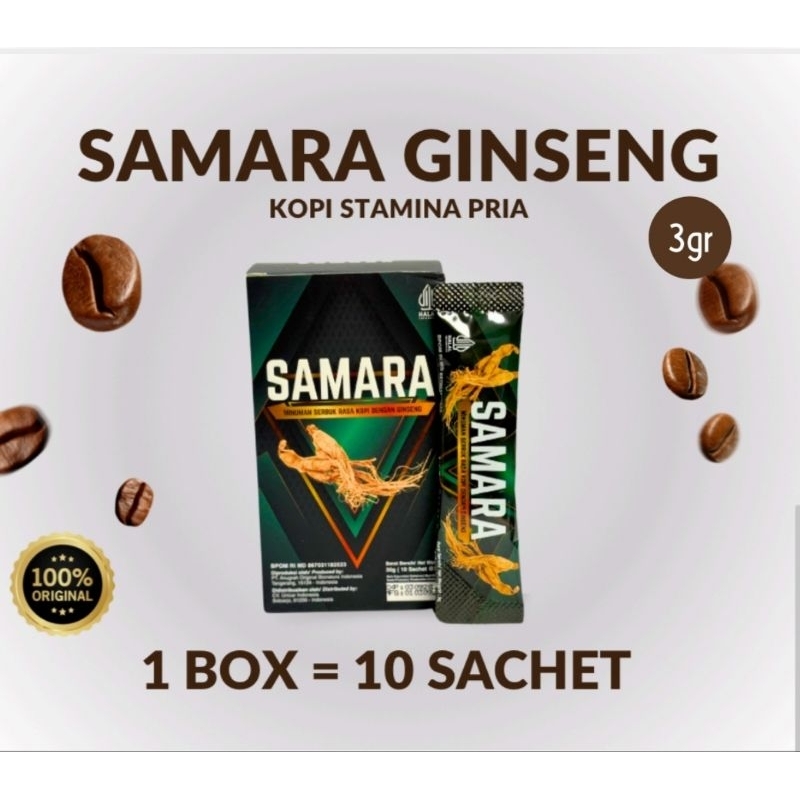 

Samara Ginseng 1 Box isi 10 sachet