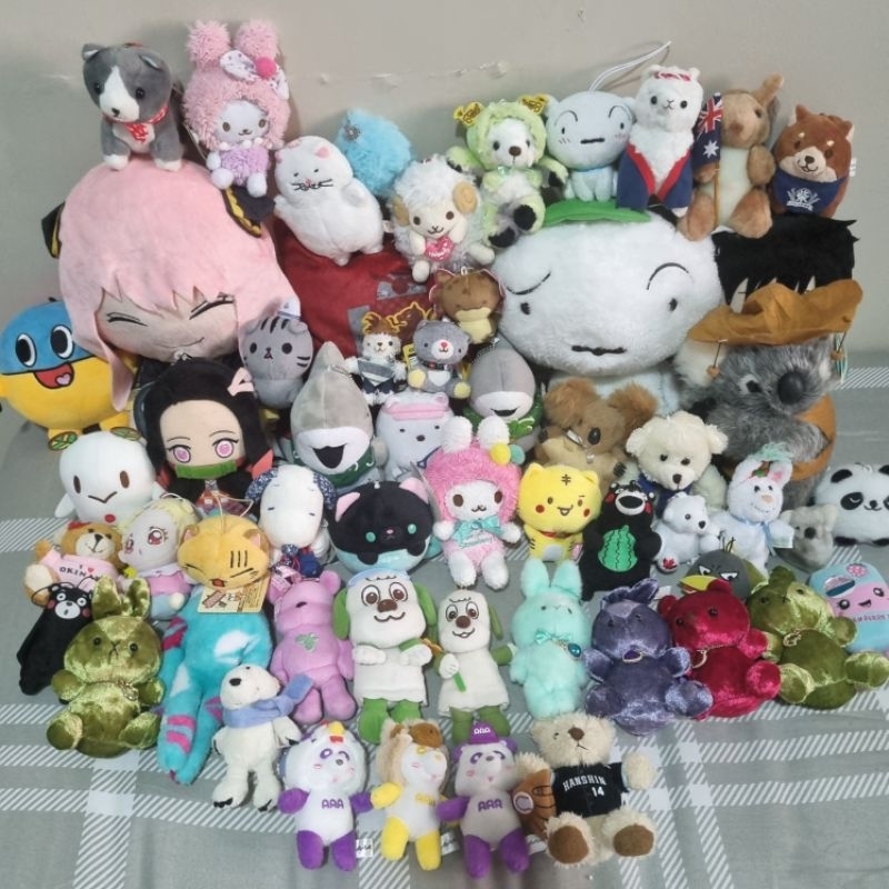 PART 2 Ganci dan Boneka Jepang (amuse, bandai, banpresto, sk japan, yell, doraemon, shiba, nici dll)