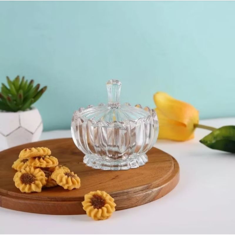 candy pot kaca Tempat Permen Capodimonte