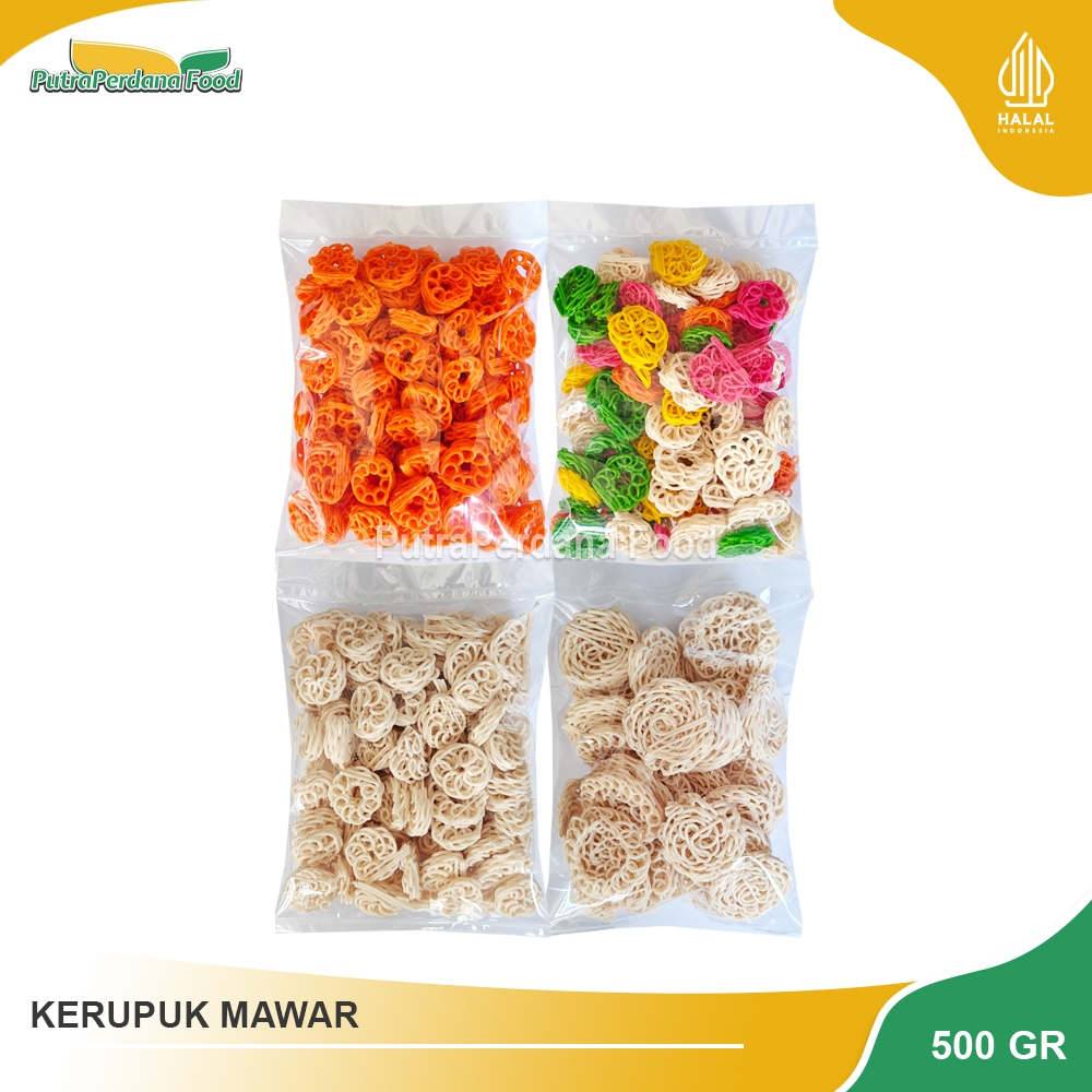 

KERUPUK MAWAR Mentah 500gr