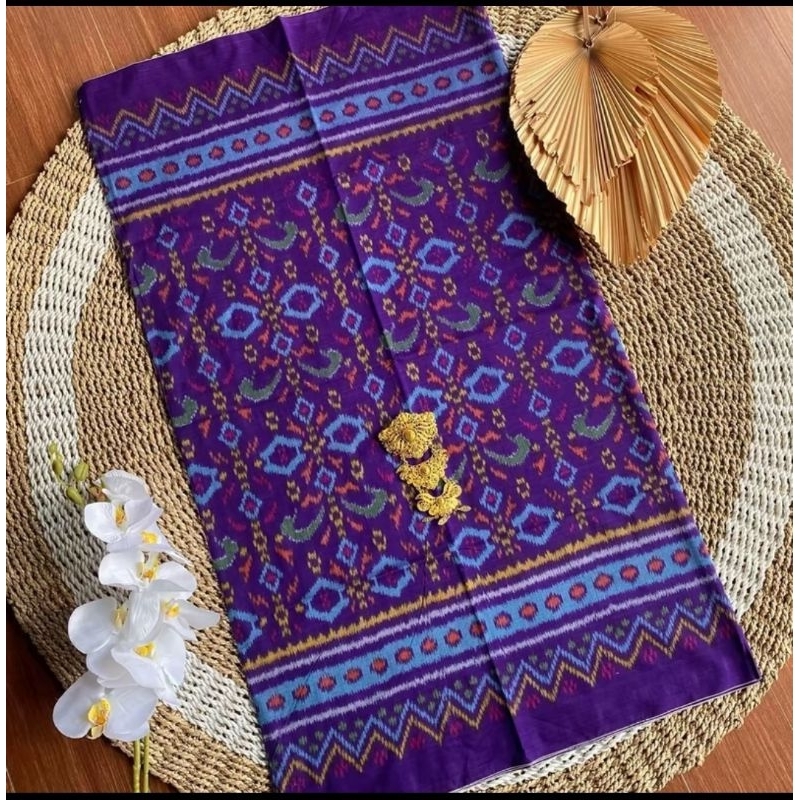 promo terbaru kain tenun endek ikat / bahan seragam / kain troso / endek bali / kain tenun endek csm