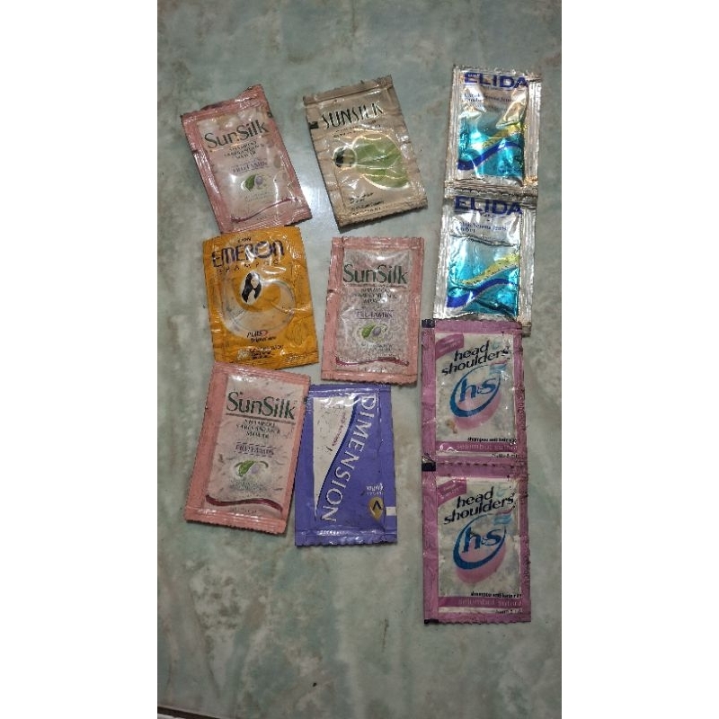 kemasan shampoo jadul 90 an