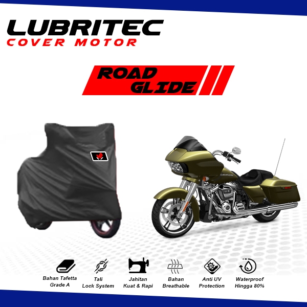 Body Cover Motor Road Glide / Sarung Motor Harley Road Glide / Selimut Motor Harley Davidson Road Gl