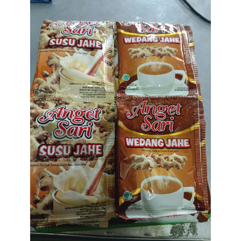 

susu jahe & wedang jahe anget sari isi 20 saset