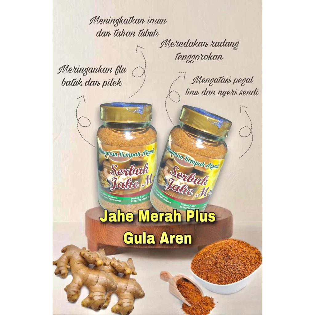 

Jahe Merah Serbuk 250gr Jayyid