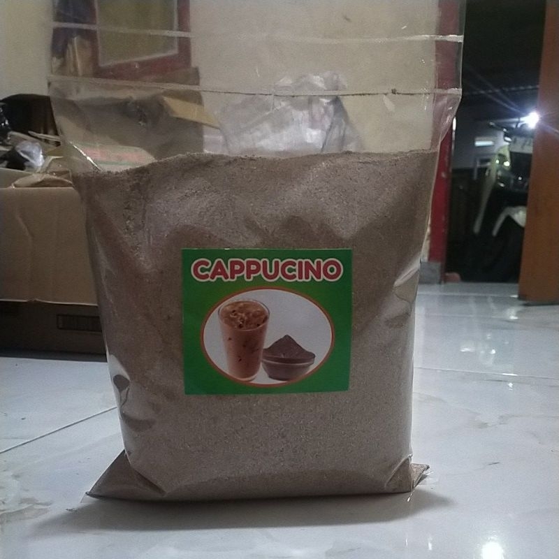 

capucino bubuk 1kg,bubuk capcin cincau