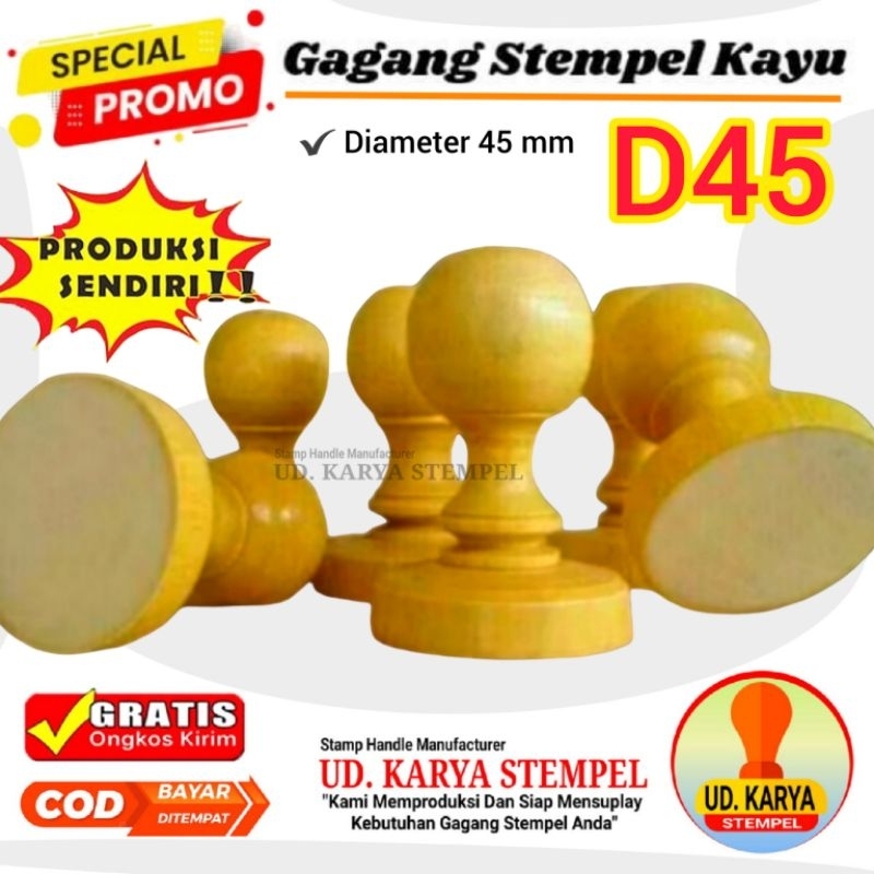

GAGANG STEMPEL BULAT D45