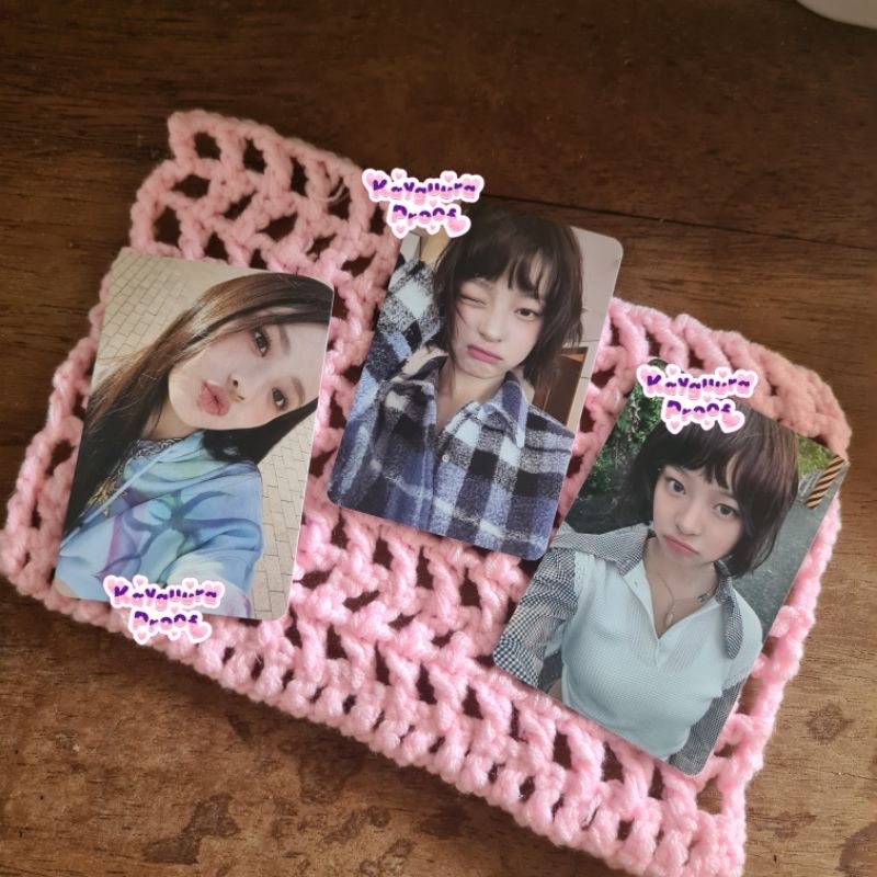 hanni photocard supernatural weverse A, how sweet supernatural line friends v4, newjeans album A