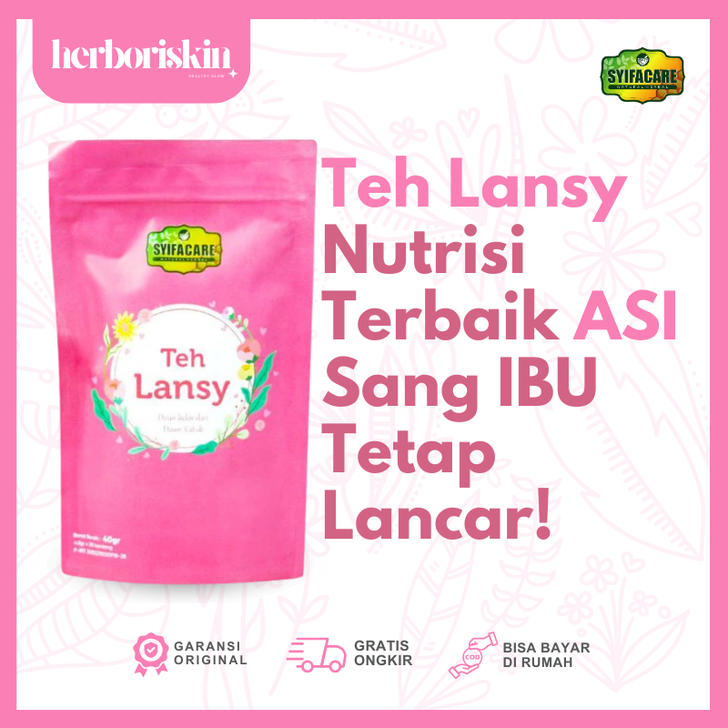 

Teh Lansy Syifacare - Teh Celup Rempah Pelancar ASI Booster Menyusui Original 20 Tea Bag