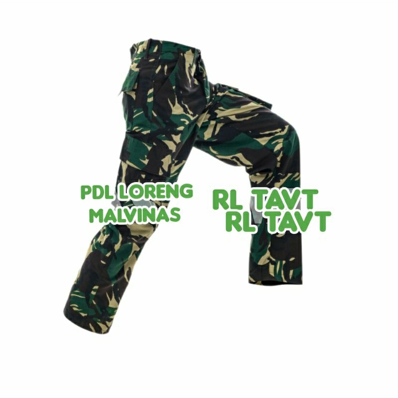 Celana Loreng Malvinas Tni PDL