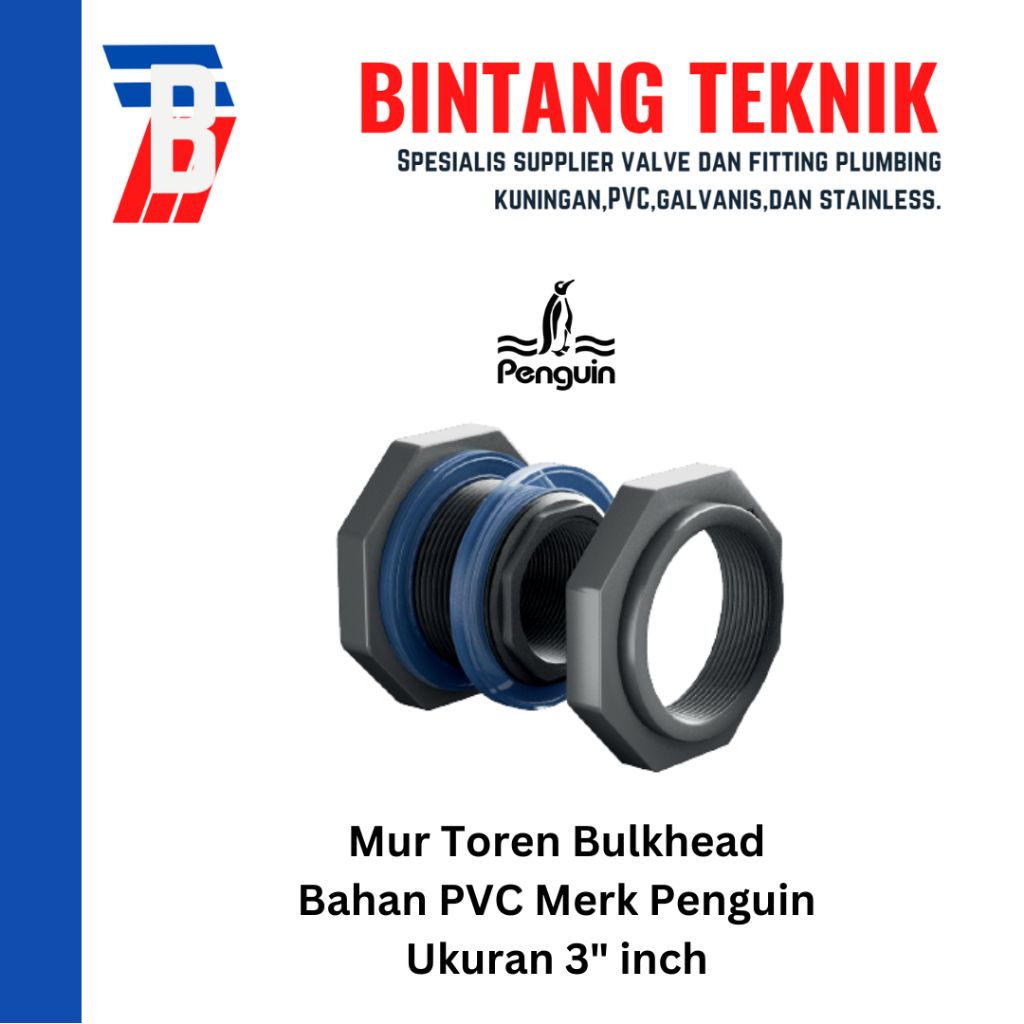 Mur Toren Bulkhead Penguin 3"