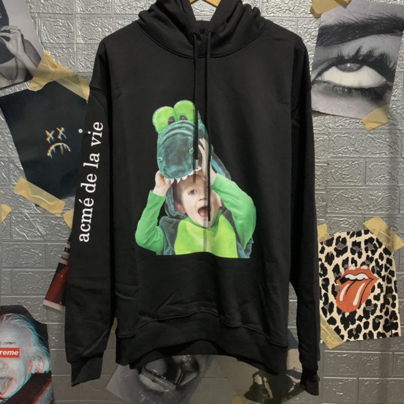 Acme Crocodile Green Doll Hoodie Original Unisex