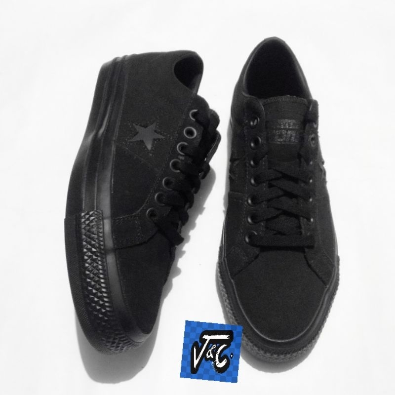 Converse CONS One Star Pro x Sean Green Reflective CX Mono Full Black