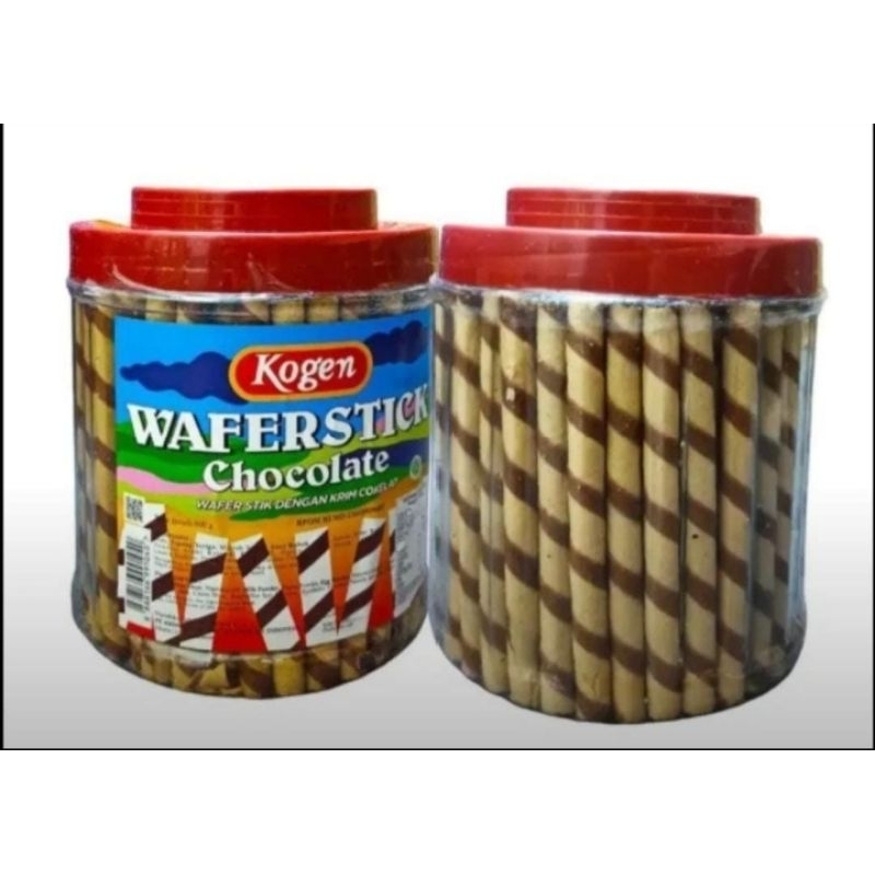 

TERMURAH!! KOGEN WAFERSTICK CHOCOLATE TOPLES